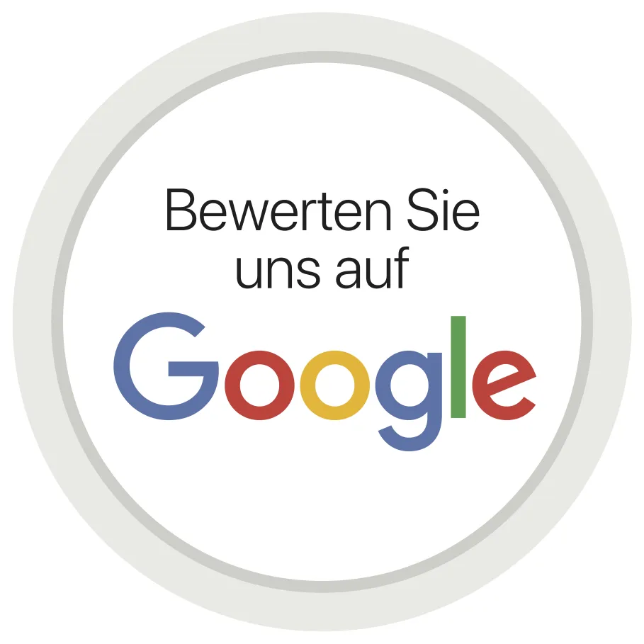 Bewerten Sie uns auf Google
